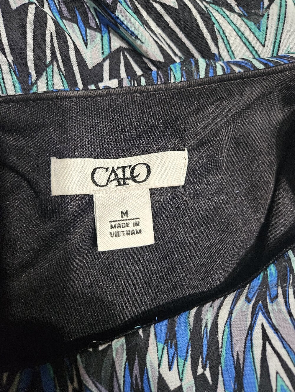 Cato Abstract Patterns Dress Medium - Picture 4 of 4